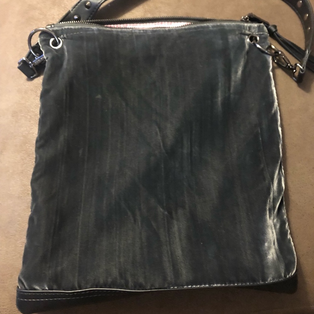 Vintage Steve Madden soft bag with studded handle excellent Condition used once